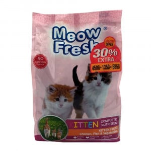 Meow Fresh Kitten Food Chick ,Fish & Vegetables