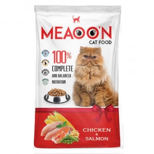 Meaoon Cat Food Chicken & Salmon