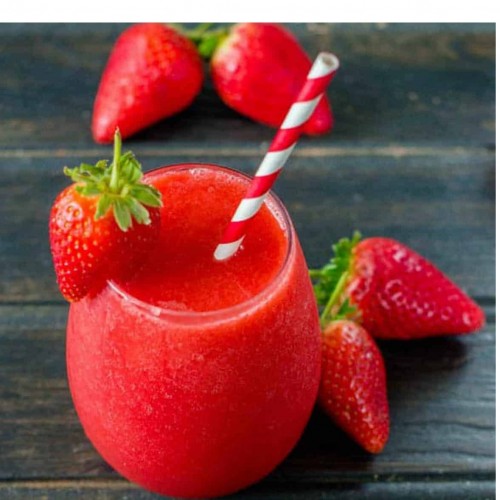 Strawberry Juice Slush