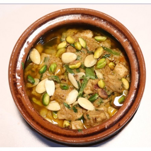 Chicken Kashmiri Handi (half)