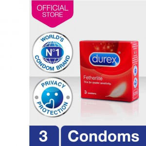 Durex Fetherlite Ultra Fine 3 Condoms pack